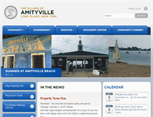 Tablet Screenshot of amityville.com